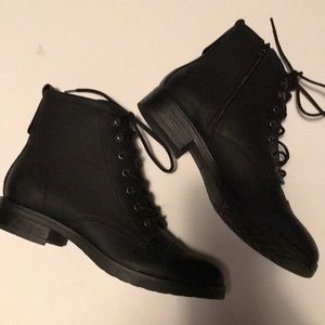 Madden Girl Fuze Combat Boot